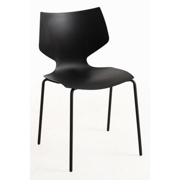 Silla Plecy De Polipropileno 78*43*40 Cm - Negro