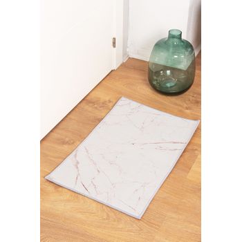 Alfombra Marmol White