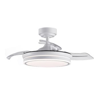 Akunadecor - Ventilador De Techo Metal Blanco Costa L