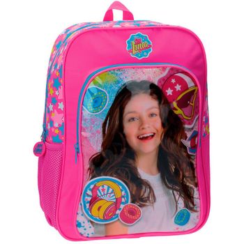 Mochila Soy Luna Music Roller Doble Bolsillo 40cm