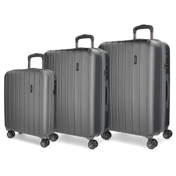 Maletas De Viaje Rígidas 4 Ruedas Abs 2 Tamaños Pequeña Cabina Y Grande Xl  T71617 Aguamari con Ofertas en Carrefour