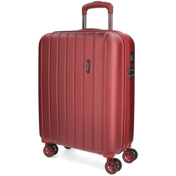 Maleta De Cabina Movom Wood Rígida 55cm Roja