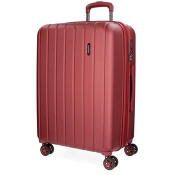 Maleta Grande Movom Wood Rígida 75cm Roja