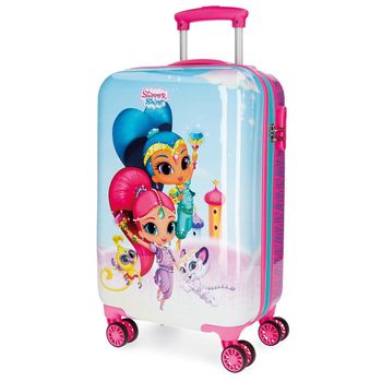 Maleta De Cabina Shimmer And Shine Twinsies Rígida 55cm