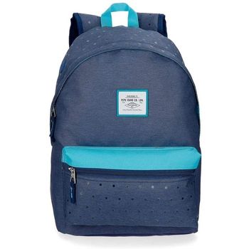 Mochila Molly Azul 42cm Adaptable A Carro Pepe Jeans