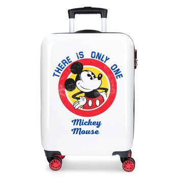 Maleta De Cabina Mickey Magic Only One Rígida 55cm