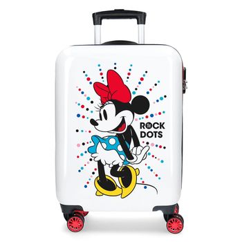 Maleta De Cabina Minnie Magic Dots Rígida 55cm