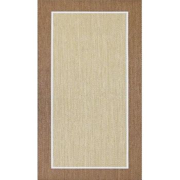 Alfombra Vinilo Pie De Cama Allure Beige 060x120 Cm.