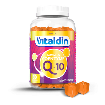 Vitaldin Coenzima Q10 Gummies - 200 Mg De Coq10 Por Dosis - 50 Gominolas -  Complemento Alimenticio Antioxidante