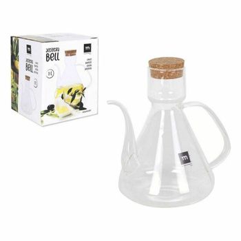 Aceitera La Mediterránea Bell Vidrio De Borosilicato (1000 Cc)