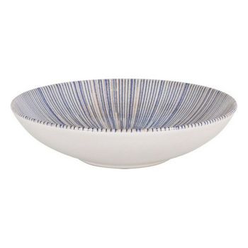 Plato Hondo La Mediterránea Irys Monaco Brillo Porcelana (ø 21 X 5,3 Cm)