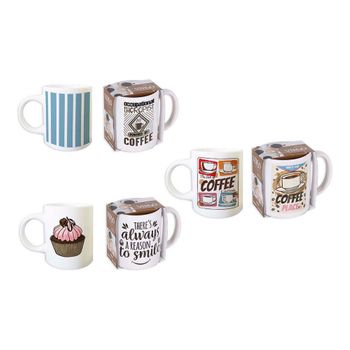 Taza con Filtro para Infusiones Versa Alfama Porcelana Gres (8 x 10 x 8 cm)