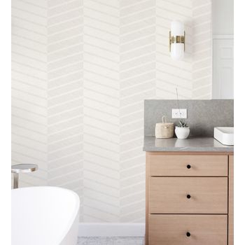 Papel Pintado Vinílico De Rayas Con Efecto Textura De Tela Tejida En  Relieve - Alexander Stripe 676430 De Gaulan - Rollo De 10 M X 1,06 M con  Ofertas en Carrefour