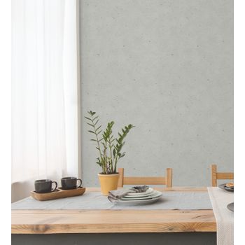 Muestra Din A4 De Papel Pintado Vinílico Lavable Imitación Efecto Pared Hormigón Gris Con Relieve - Gabro 006906 De Gaulan