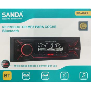 Radio Coche Bluetooth Mp3 Sanda Sd-4622 Autoradio