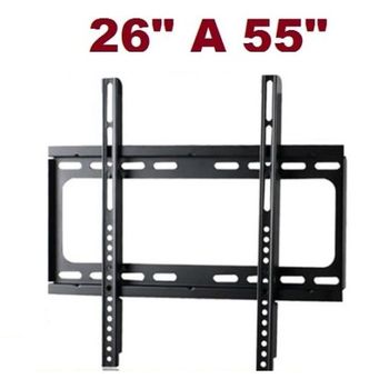 Soporte Tv Pared Inclinable/orientable/desplegable Kaorka 42 A 55 Negro  con Ofertas en Carrefour