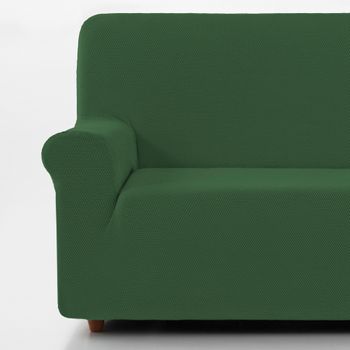 Funda De Sofá Bielástica Adaptable Eiffel Textile Le Havre 2 Plazas (130-180 Cm) Verde