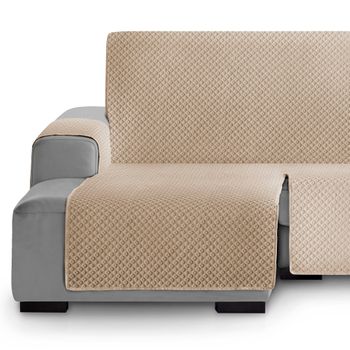 Funda Chaiselongue Acolchada Reversible 240 Brazo Derecha Ava Beige  Estoralis con Ofertas en Carrefour