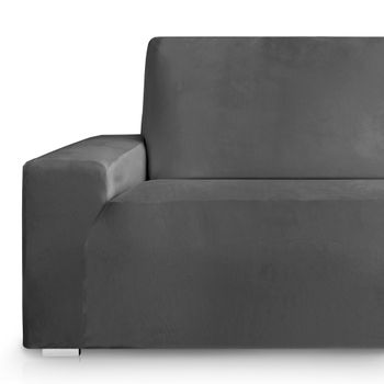 Funda De Sofa Elástica Adaptable Berta, 4 Plazas - 210 - 240 Cm. Marfil  Estoralis con Ofertas en Carrefour