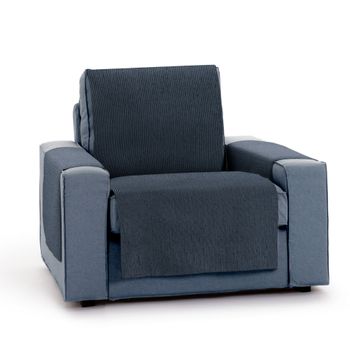 Protector Cubre Sofá Acolchado Círculos Vipalia Chaise Longue Izquierda  Extra 290 Cm Azul (visto De Frente) con Ofertas en Carrefour