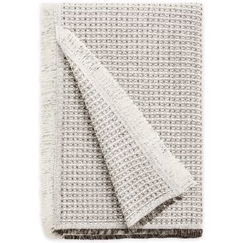 Plaid Manta Para Cama O Sofá Algodón Sarga 120x200 Cm Beige-gris con  Ofertas en Carrefour