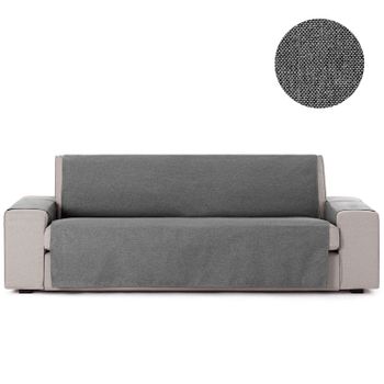 Protector Cubre Sofá Brisa 2 Plazas  Gris Oscuro  Brisa