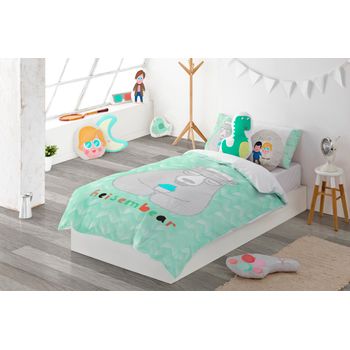 Funda Nordica Heisembear  Cama 90 160x220 Verde