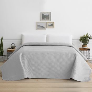 Flokati De Lana - Cubrecamas, Tartán Gris 150x200 Cm con Ofertas en  Carrefour