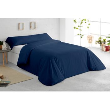 Vipalia - Juego De Sábanas De Franela 100% Algodón. Cama 90 Cm. Ramas Azul  con Ofertas en Carrefour