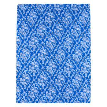 Funda Colchon Estampada Cama 90 Azul