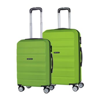 Maletas De Viaje Rígidas Cabina Y Mediana Extensible De Abs T71515  Mandarina con Ofertas en Carrefour