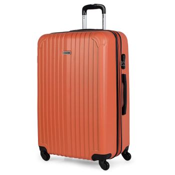 Maleta De Viaje Grande Expandible Abs Trolley 70cm Xl Itaca T71570 Mandarina