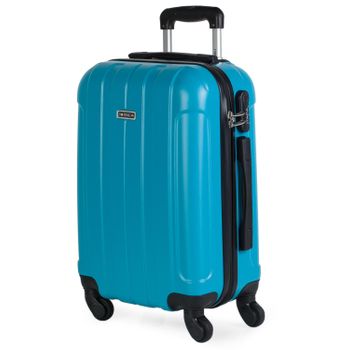 Maleta Cabina Abs Rígida 4 Ruedas Trolley De Viaje 55cm 771150 Turquesa