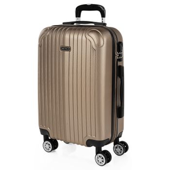 Maleta Cabina Abs Rígida Trolley De Viaje 4 Ruedas Para Vuelos Low Cost  71150 Coral-antrac con Ofertas en Carrefour