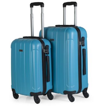 Set 4 Maletas Viaje Rigidas Abs 4 Ruedas Sky Travel