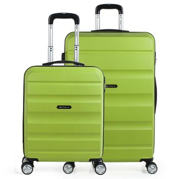 Maleta De Viaje Mediana Abs Texturizado Trolley 60cm 4 Ruedas Dobles T71660  Azul con Ofertas en Carrefour