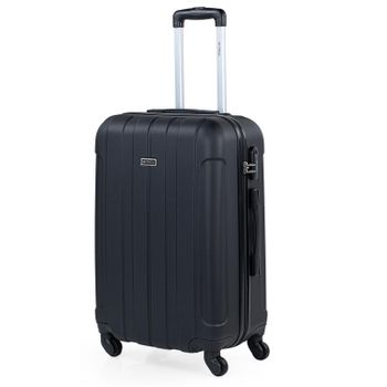 Maleta Cabina Abs Trolley De Viaje 55cm Rígida 4 Ruedas Dobles T71650  Blanco con Ofertas en Carrefour