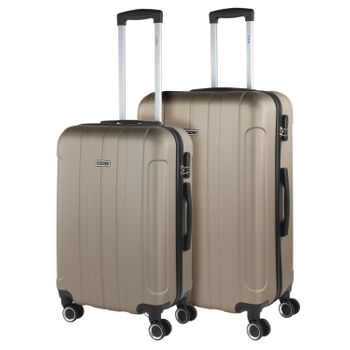 Maleta Cabina Abs Rígida Trolley De Viaje 4 Ruedas Para Vuelos Low Cost  71150 Coral-antrac con Ofertas en Carrefour