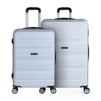 Maletas De Viaje Rígidas 4 Ruedas Abs 2 Tamaños Pequeña Cabina Y Grande Xl  T71617 Aguamari con Ofertas en Carrefour