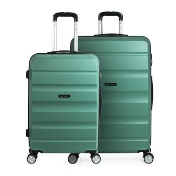 Juego De 3 Maletas De Viaje Trolley Blandas De Poliéster Eva, Extensibles  701000 Azul Vaqu con Ofertas en Carrefour