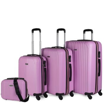 Maleta Mediana Rosa 66x44x26 Cms 4 Ruedas con Ofertas en Carrefour