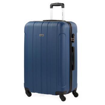 Maleta De Viaje Grande Abs Trolley 75 Cms Rígida 4 Ruedas 771170 Azul Vaquero