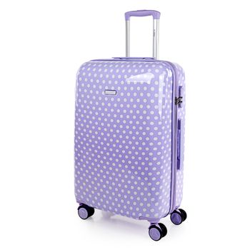 Maleta trolley pequeña Totto 54x37x22 cm malva