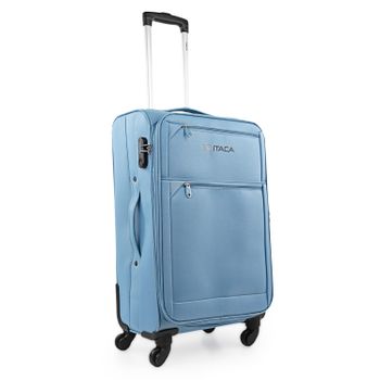 Pack 2 Maletas De Viaje Rígidas Cabina 4 Ruedas 55x40x20 Cm Trolley Abs  T71650p Azul/mosta con Ofertas en Carrefour