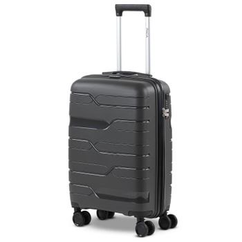 Pack 2 Maletas De Viaje Rígidas Cabina 4 Ruedas 55x40x20 Cm Trolley Abs  T71650p Blanco/bla con Ofertas en Carrefour