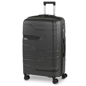 Maleta Cabina Abs Rígida 4 Ruedas Trolley De Viaje 55cm 771150 Amarillo con  Ofertas en Carrefour