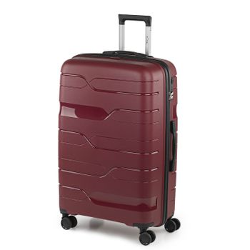 Maleta Mediana Trolley 71x49,5x29,4 cm , 8 ruedas , Candado TSA , IT , Rosa