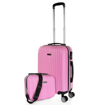 Maleta De Cabina De Polipropileno Don Algodon 55x40x20 Cm - Fucsia con  Ofertas en Carrefour