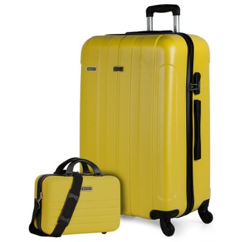 Maleta De Viaje Mediana Abs Trolley 60cm 4 Ruedas Dobles Candado Tsa 175060  Antracita con Ofertas en Carrefour