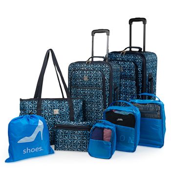 Maleta De Viaje Mediana Extensible Poliéster Eva Trolley 60cm Bolsillos  701060 Azul Vaquer con Ofertas en Carrefour